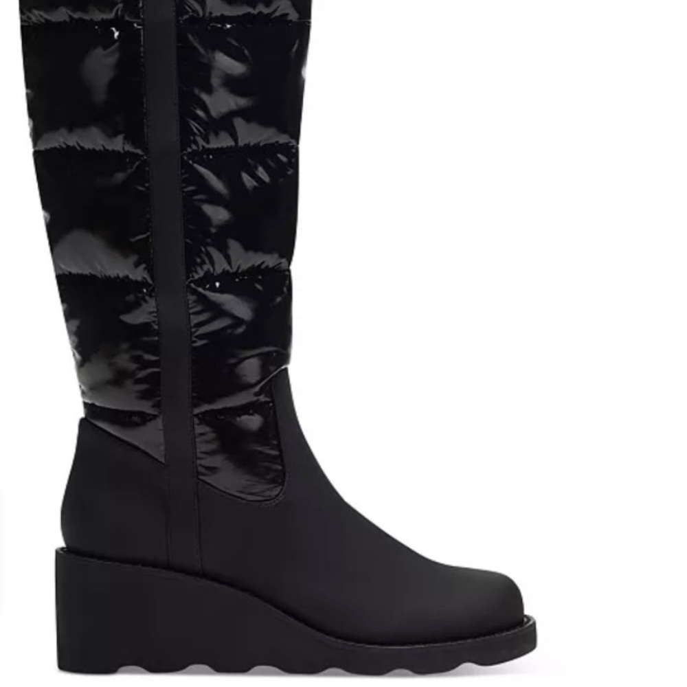 INC: PUFFER WEDGE BOOT! (International Concepts)